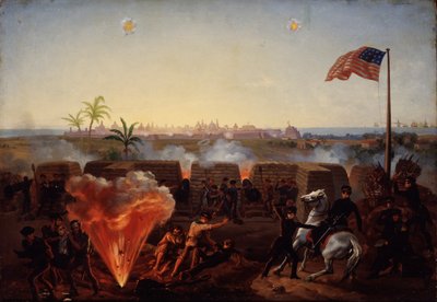 The Siege of Vera Cruz by William Henry Powell